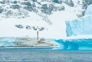 The Akademik Ioffee in Antarctica